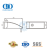 Perangkat Keras Pintu Unik Stainless Steel Penghenti Pintu Logam Lantai Mounted-DDDS013-SSS