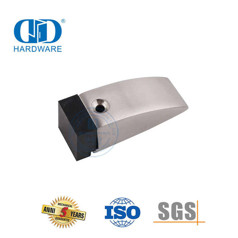 Perangkat Keras Pintu Unik Stainless Steel Penghenti Pintu Logam Lantai Mounted-DDDS013-SSS