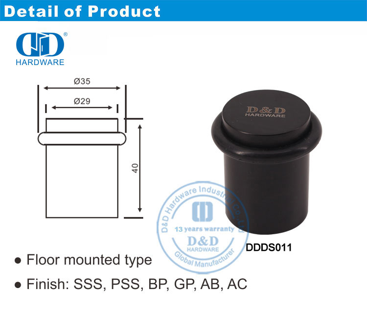 Penghenti Pintu Silinder