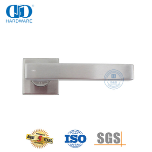 Tuas Persegi Pintu Eksterior Berkualitas Tinggi SUS 304 European Door Hardware-DDTH046-SSS