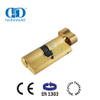 Silinder Kunci Tanggam Kamar Mandi Kuningan Satin dengan Sertifikasi EN 1303-DDLC007-70mm-SB