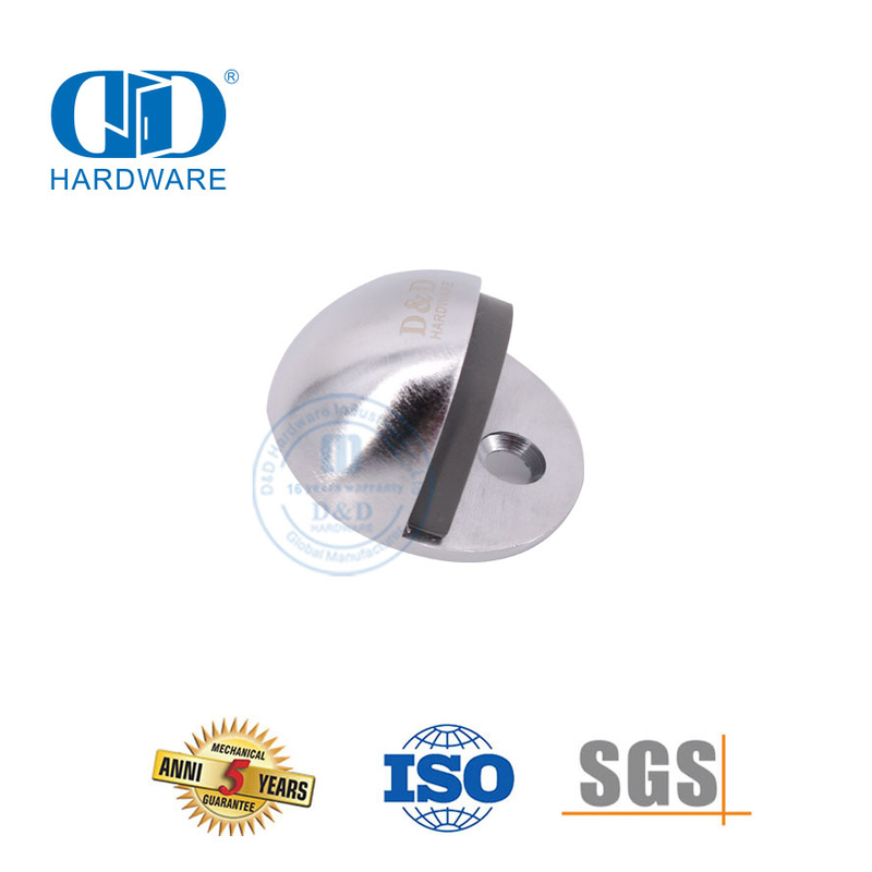 Pemasangan Pintu Satin Chrome Hardware Door Catch Stop Holder untuk Bangunan Komersial-DDDS005-SC