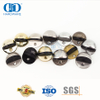 Kait Pakaian Penghenti Pintu Karet Hitam Komersial Industri untuk Toilet-DDDS017-SSS