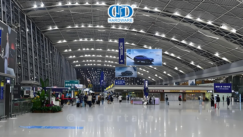 perangkat keras pintu bandara 