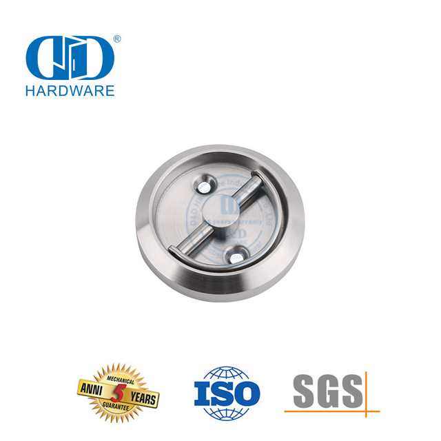 Stainless Steel Flush Pull Bentuk Bulat Pegangan Pintu Tersembunyi Tersembunyi Furniture Perahu Hatch Latch Kabinet Handle-DDFH014