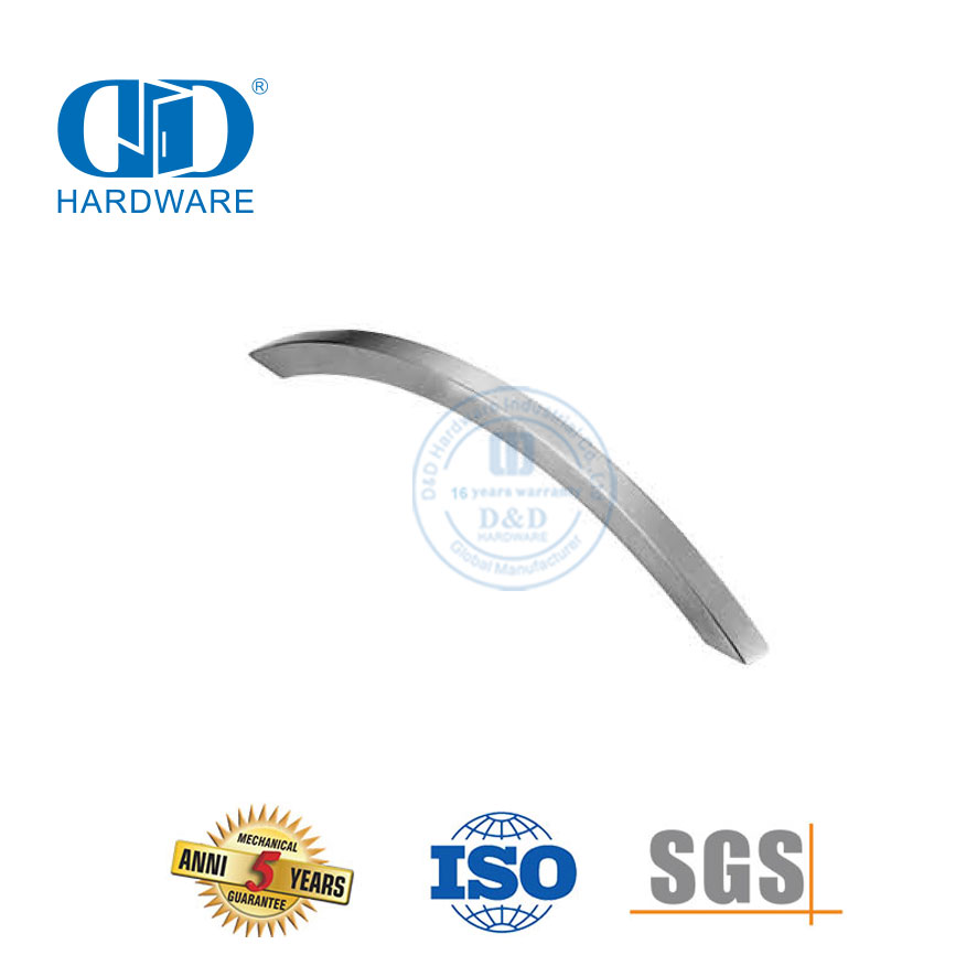 Tuas Kuningan Antik Kualitas Tinggi Ukuran Panjang Pegangan Pintu Kaca Tembaga Tipe H untuk Jendela Kamar Mandi Hotel Use-DDFH022