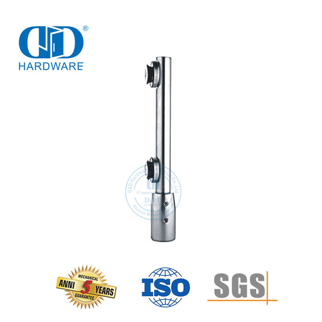 Tiang Pivot Bawah Pintu Kaca Stainless Steel Pendek Untuk Sambungan Pegas Lantai -DDGP004