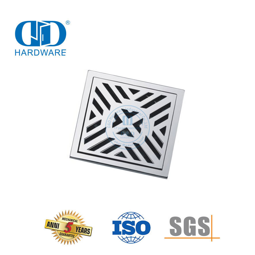 Aksesoris Perabot Stainless Steel Saringan Lantai Kamar Mandi Toilet Dapur Sanitary Floor Drain-DDFD008