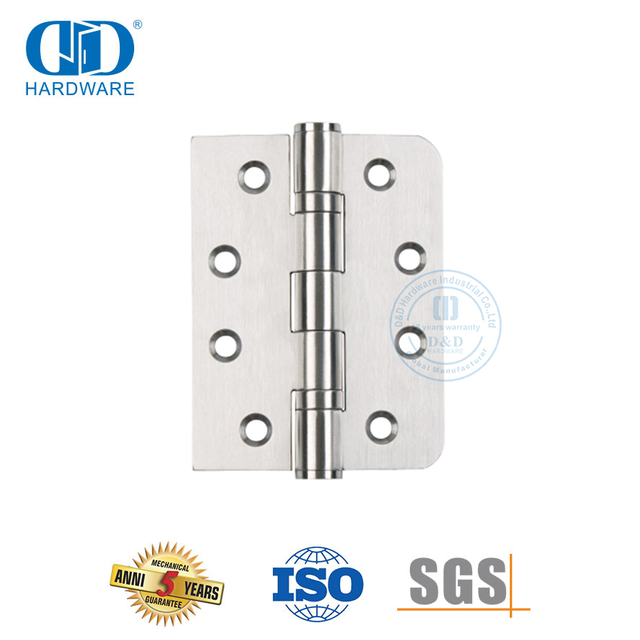 Engsel Pintu Satu Sudut Bulat Satu Sudut Persegi Stainless Steel-DDSS010