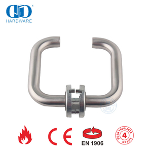 Perangkat Keras Pintu Interior BS EN 1906 Gagang Pintu Tipe Tuas-DDTH001-SSS