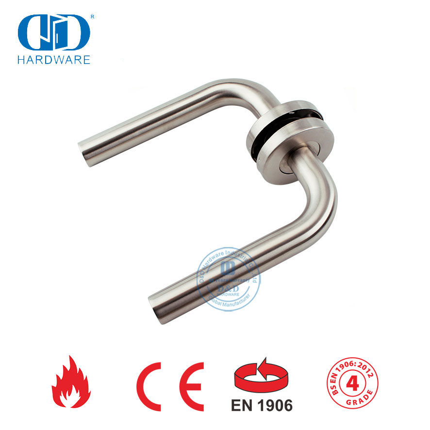 Pegangan Pintu Kunci Tuas Stainless Steel BS EN 1906-DDTH002-SSS