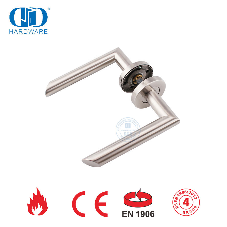 Perangkat Keras Funiture Desain Baru EN 1906 Hollow Tube Lever Handle-DDTH012-SSS