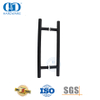 Baut Melalui Memperbaiki Matte Black Classic Type T Bar Pull Handle-DDPH001-D-MB