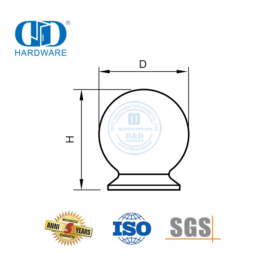 Jual Terlaris Gagang Kenop Pintu Desain Modern untuk Laci Dan Furnitur-DDFH044