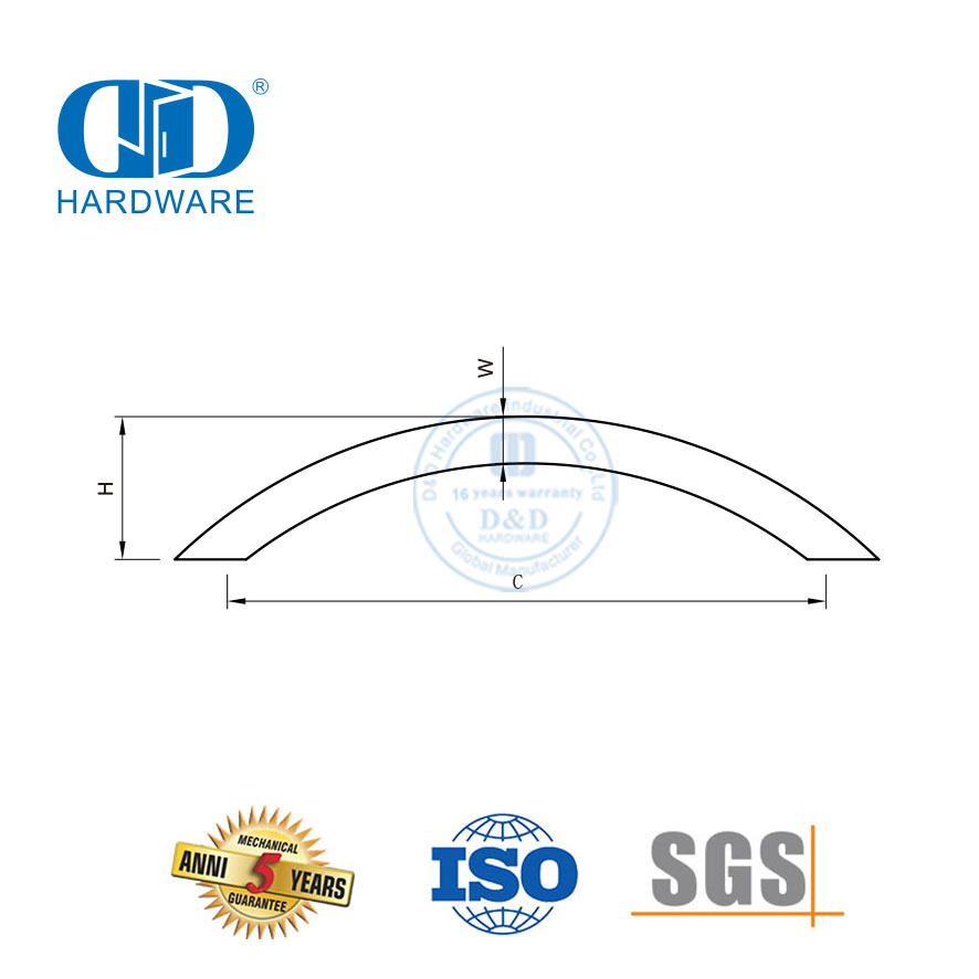 Tuas Kuningan Antik Kualitas Tinggi Ukuran Panjang Pegangan Pintu Kaca Tembaga Tipe H untuk Jendela Kamar Mandi Hotel Use-DDFH022