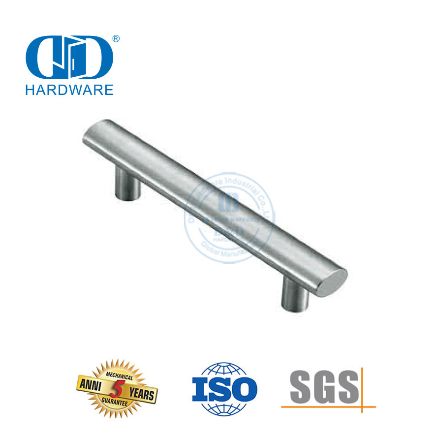 Kustomisasi Desain Modern Lemari Pakaian Mebel Pegangan Tarik Pegangan Pintu Kabinet Dapur Stainless Steel T Handle-DDFH021
