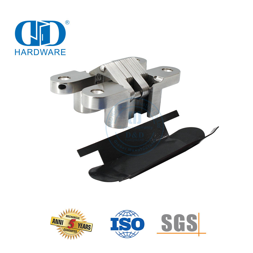 Bantalan Engsel Pintu Segel Intumescent Perangkat Keras Furnitur Segel Akustik Tersembunyi Nilai Api Multi Titik -DDIG004