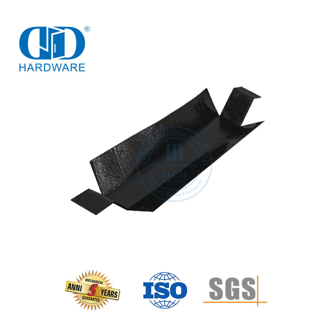 Kit Perlindungan Penutup Pintu Tersembunyi Tekanan Rendah Kinerja Tinggi Strip Gasket Karet Bantalan Engsel Intumescent-DDIG003