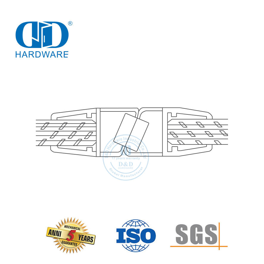 Aksesori Pintu Kaca Strip Segel Karet Pintu Kamar Mandi Pintu Kaca Geser Kamar Mandi PVC Strip Segel Tahan Air-DDWS003