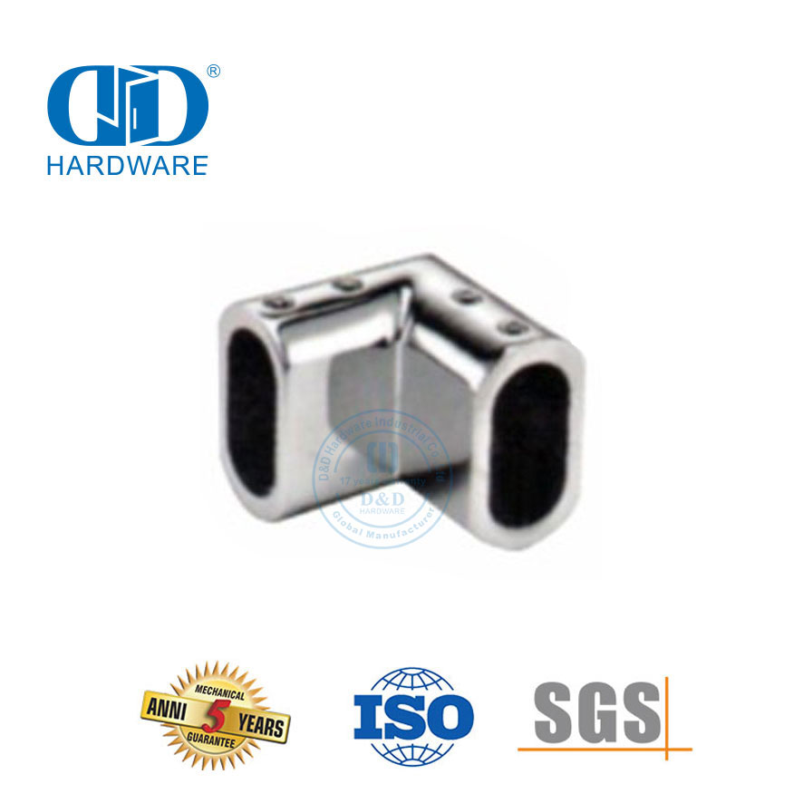 Perangkat Keras Engsel Pintu Konektor Kaca Stainless Steel Perangkat Keras Pintu Geser-DDSL002-7