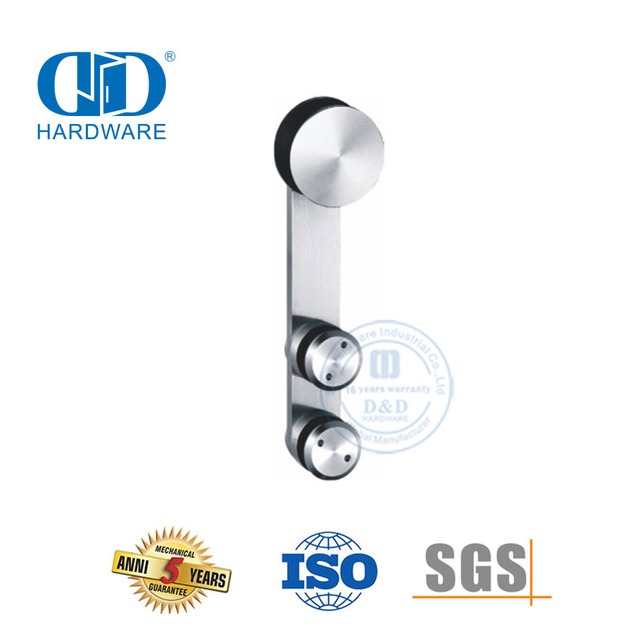 Aksesoris Stainless Steel OEM Set Aksesoris Kaca Pintu Perangkat Keras Pemasangan Kaca Untuk Kamar Mandi-DDGS102
