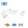 Aksesoris Pintu Panel Mandi Kaca Tanpa Bingkai Stainless Steel yang Disesuaikan Layar Mandi Komersial-DDSC008