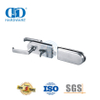 Stainless Steel Kunci Sudut Perangkat Keras Pas Pegangan Pintu Kaca Patch Fitting Kunci Kunci-DDGL001