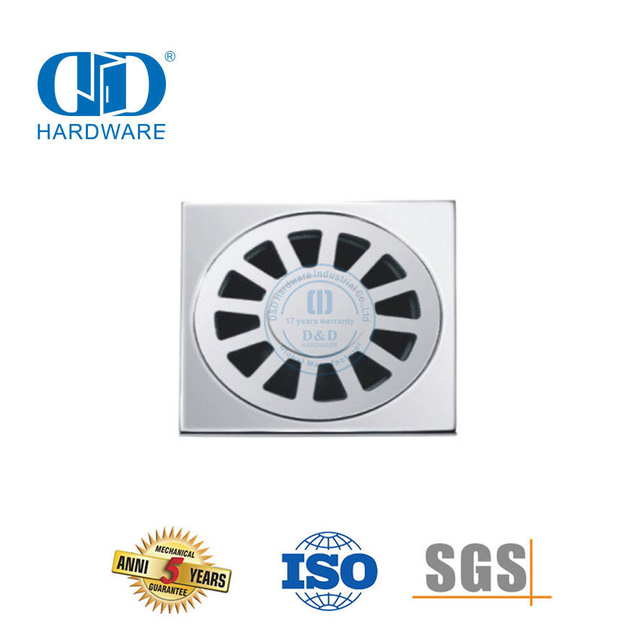 Stainless Steel Tipe Persegi Kamar Mandi Shower Drain Kamar Mandi Toilet Fit Floor Drain-DDFD005