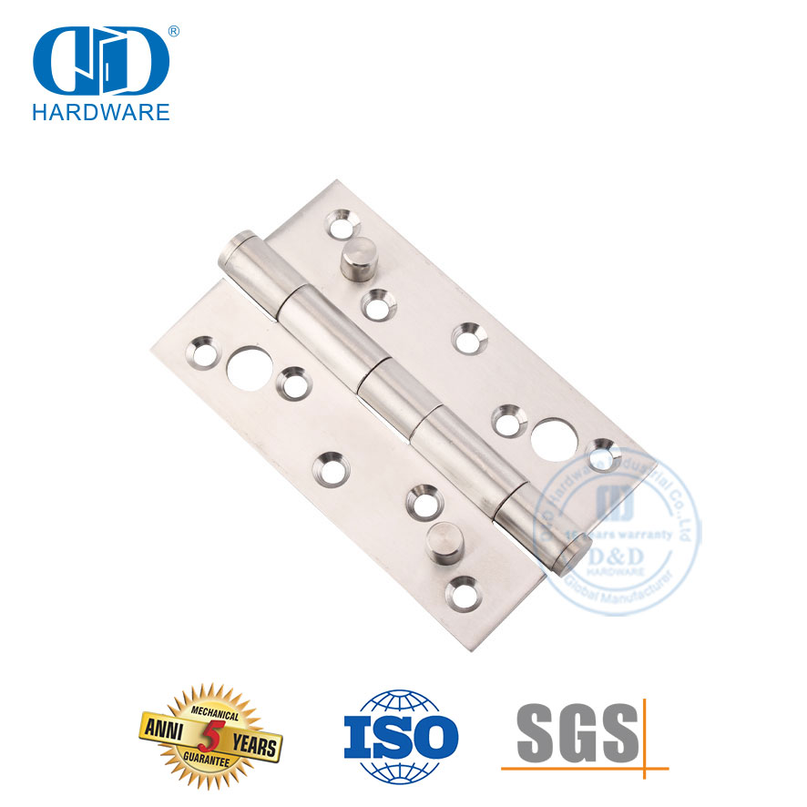 Bantalan Bola Stainless Steel Engsel Keamanan Ganda Lima Knuckle-DDSS014