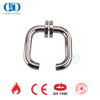 PSS Selesai EN 1906 Pegangan Tuas Pintu Berbentuk Tabung Bulat Stainless Steel-DDTH001-PSS