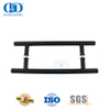 Baut Melalui Memperbaiki Matte Black Classic Type T Bar Pull Handle-DDPH001-D-MB