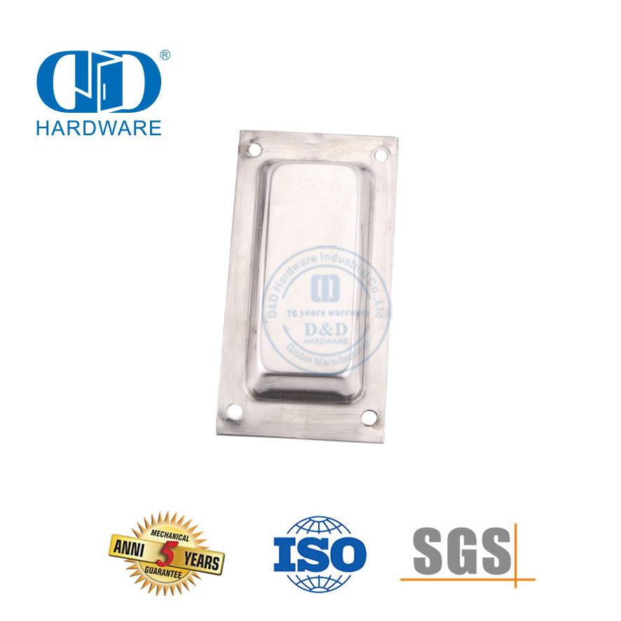 Kabinet Flush Mount Tersembunyi Menarik Gagang Pintu Laci Geser Tertanam-DDFH010