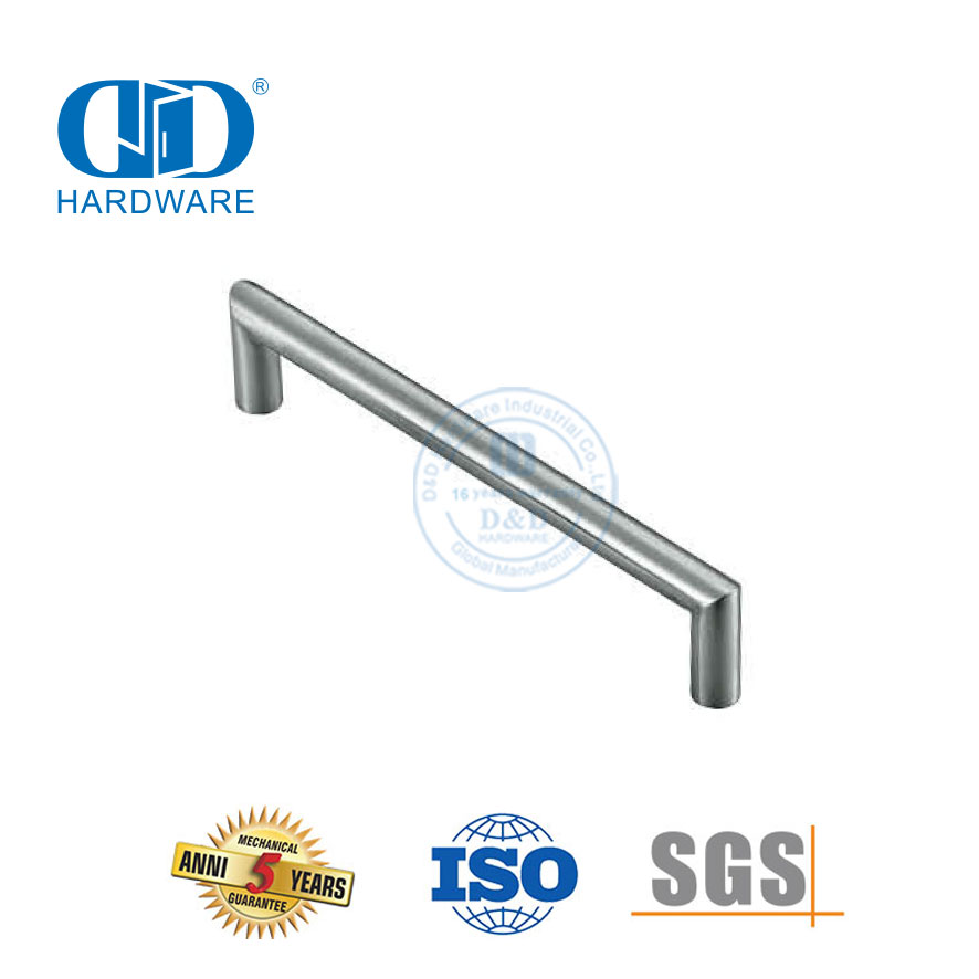 Pintu Kabinet Lemari Pakaian Laci Logam Stainless Steel Pegangan Furnitur-DDFH035