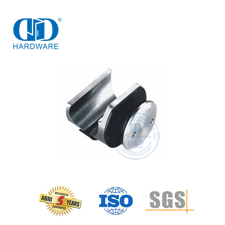 Aksesoris Kaca Stainless Steel Pintu Geser Kaca Roller Pintu Kaca Untuk Kamar Mandi-DDGS001