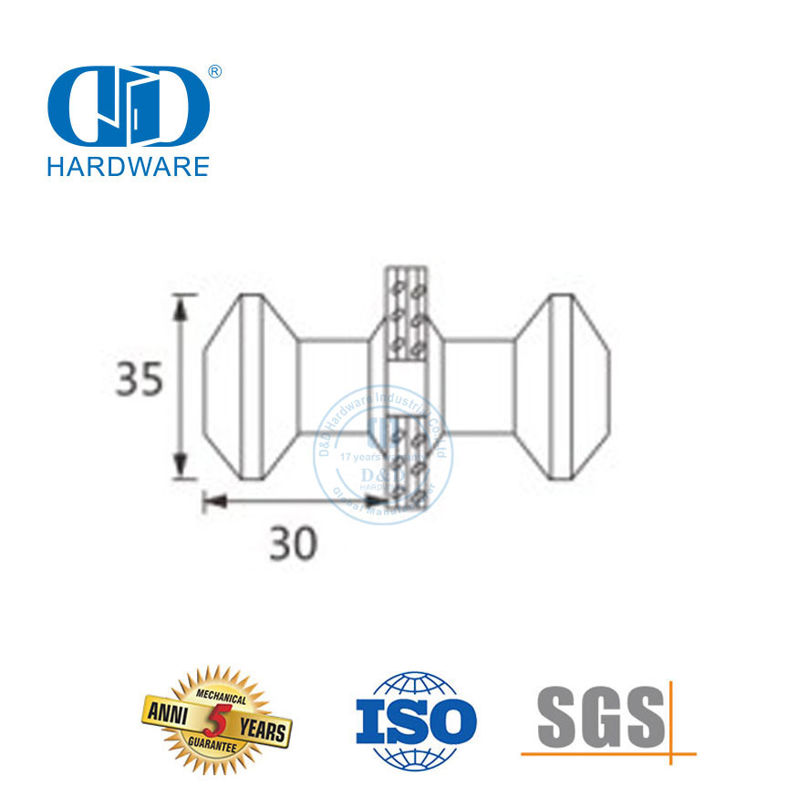 Aksesori Furnitur Aluminium Pegangan Pintu Kamar Mandi Aksesori Perangkat Keras Kenop Pintu Layar Kamar Mandi-DDSK002