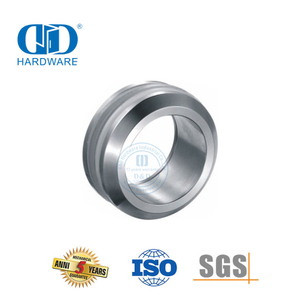 Aksesoris Perabot Stainless Steel Pegangan Knob Kaca Peralatan Pas Aluminium Melalui Lubang Cupped Handle-DDSK015