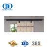 Stainless Steel Tugas Berat Single Track Bypass Roda Jari-jari Besar Pintu Gudang Geser Perangkat Keras Bypass Pintu Gudang Hardware-DDBD037