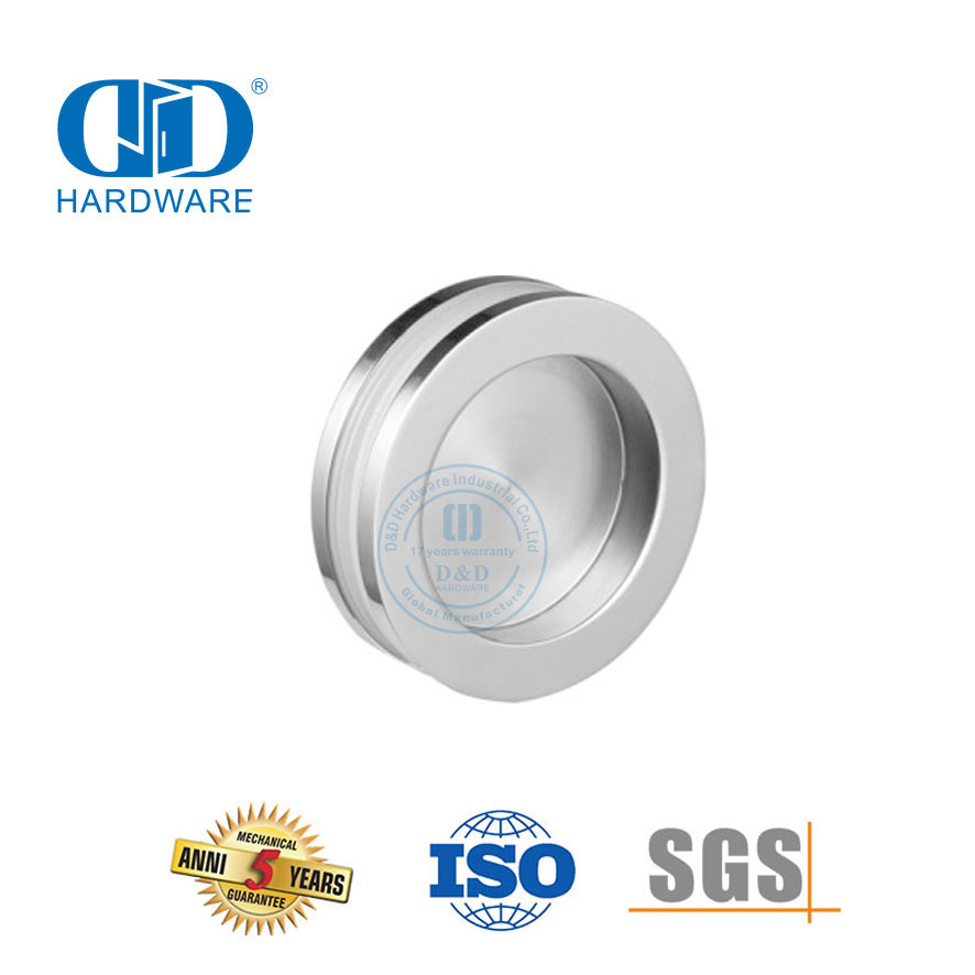 Stainless Steel Pintu Geser Peralatan Aksesoris Perabot Kaca Pintu Geser Knob Cupped Handle-DDSK016