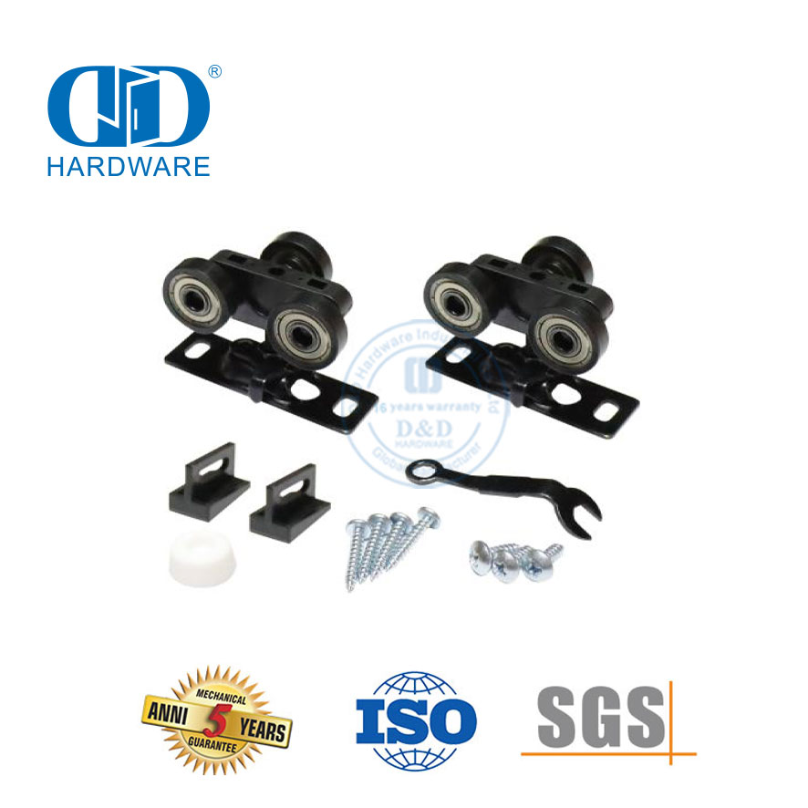 Perangkat Keras Pintu Gudang Tahan Lama Baja Tahan Karat Aksesori Pintu Rol Roda Track Tahan Lama Perangkat Keras Pintu Hotel Apartemen-DDBD054