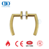 Pegangan Tuas Pintu Eksternal Komersial Kuningan Satin Stainless Steel-DDTH011-SB