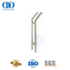Aksesori Perangkat Keras Kamar Mandi Gagang Tarik Pasangan Tabung Stainless Steel untuk Pintu Kaca-DDPH009
