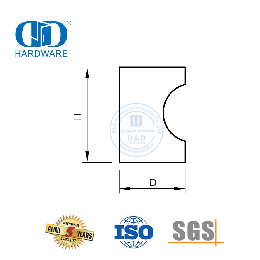 Harga Rendah Tembaga Stainless Steel Furniture Hardware Knob Kitchen Handles-DDFH065