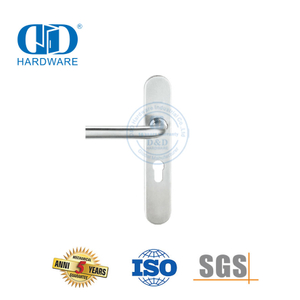 Pegangan Tuas Pelat Pintu Oval 304 Stainless Steel Kunci Bekas Kantor -DDTP003