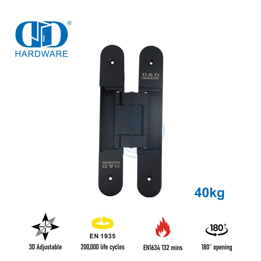Engsel Tersembunyi Hitam 