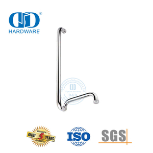 Pegangan Tarik Pintu Kaca Tempered Dua Sisi Kamar Mandi Stainless Steel Pegangan Tarik Kamar Mandi-DDPH018