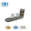 Stainless Steel Eropa Hitam Adjustable Stay Roller Pintu Gudang Geser Panduan Lantai Bawah-DDBD088
