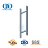 Beberapa Aplikasi Stainless Steel Pintu Utama Kaca Kayu Pintu Logam Perangkat Keras Bentuk Oval T Bar Pull Handle-DDPH037
