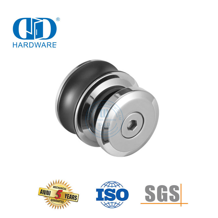 Konektor Stainless Steel Solusi Terintegrasi Perlengkapan Perangkat Keras Pintu Geser Kaca Shower-DDSL002-1
