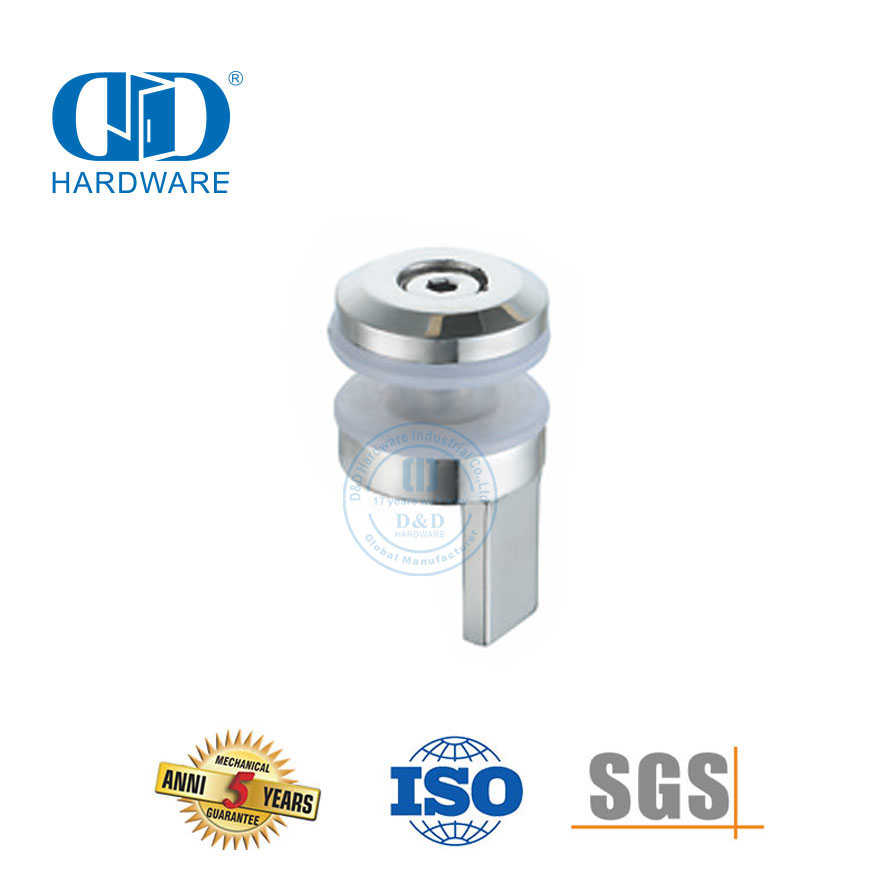 Aksesori Furnitur Perangkat Anti-melompat Pemasangan Kaca Stainless Steel-DDSL001-3