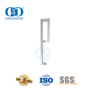 Stainless Steel Komersial Pintu Kaca Geser Perlengkapan Pintu Kamar Mandi Pegangan Tarik Kamar Mandi-DDPH041